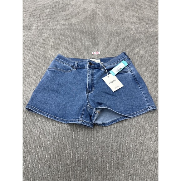 Indigo Pants - Indigo Six Size 29/8 Jean Short Shorts #638